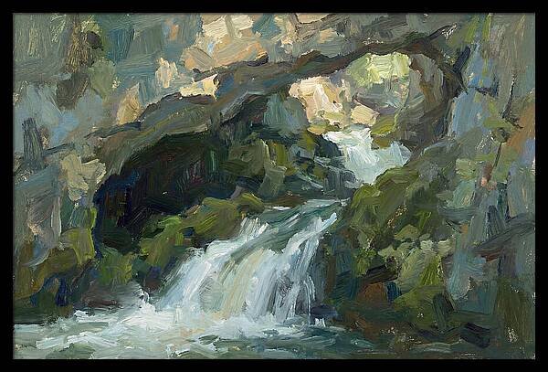 Cascading Waters Within Stone