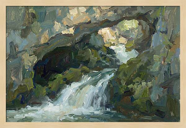 Cascading Waters Within Stone