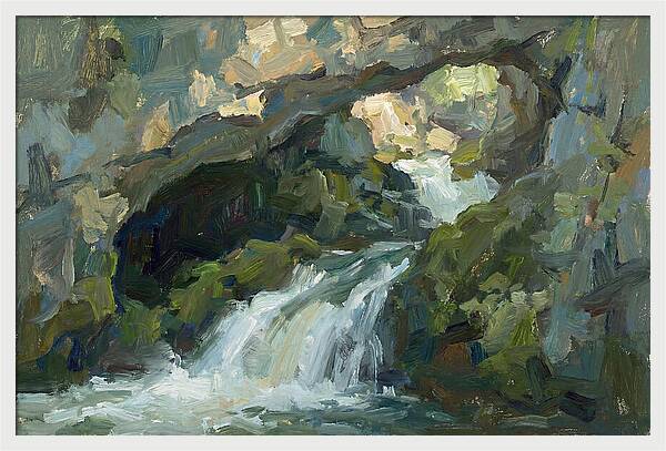 Cascading Waters Within Stone
