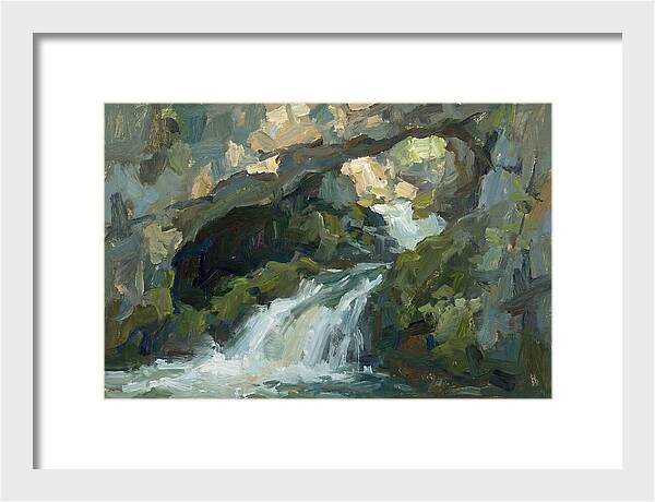 Cascading Waters Within Stone