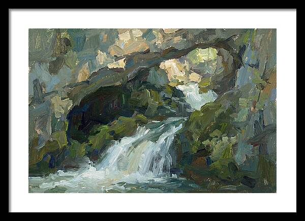 Cascading Waters Within Stone