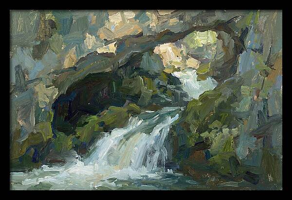 Cascading Waters Within Stone