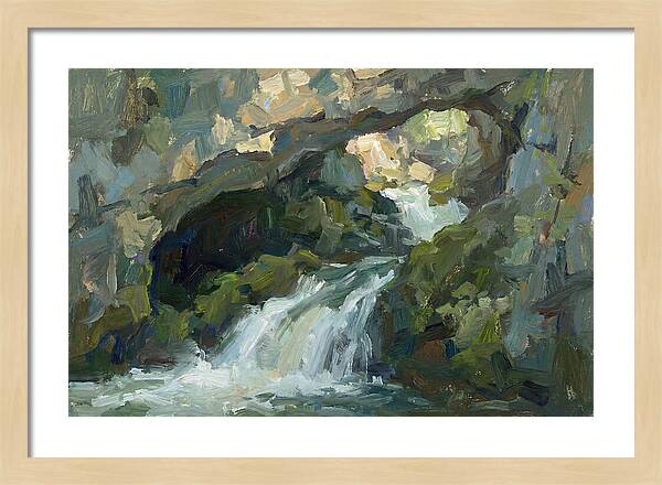 Cascading Waters Within Stone
