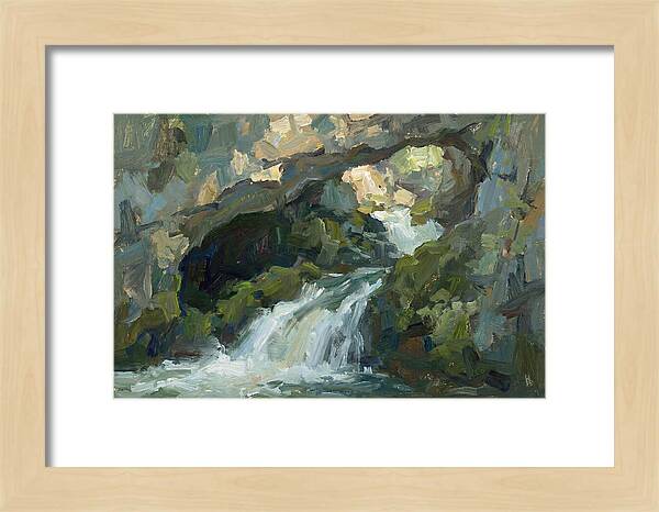 Cascading Waters Within Stone