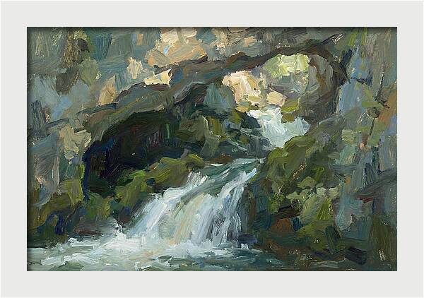 Cascading Waters Within Stone