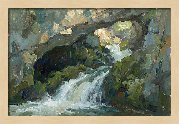 Cascading Waters Within Stone