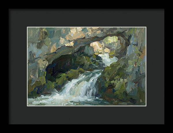 Cascading Waters Within Stone