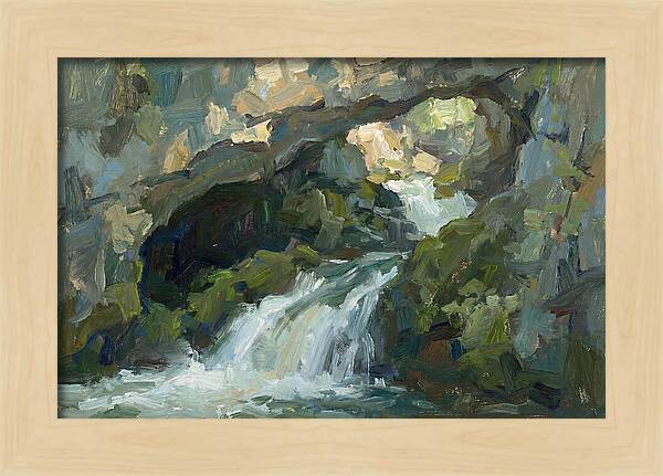 Cascading Waters Within Stone