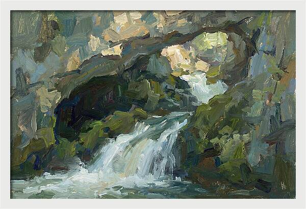 Cascading Waters Within Stone