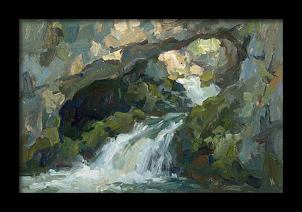 Cascading Waters Within Stone