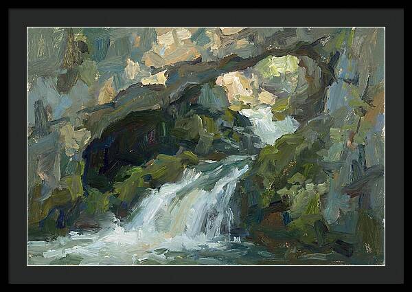 Cascading Waters Within Stone