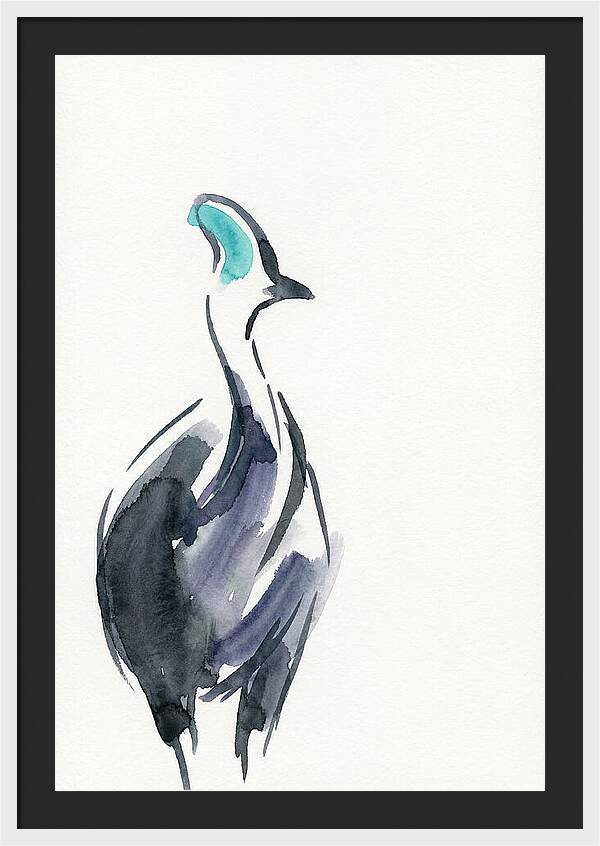 Cassowary In Minimalist Style