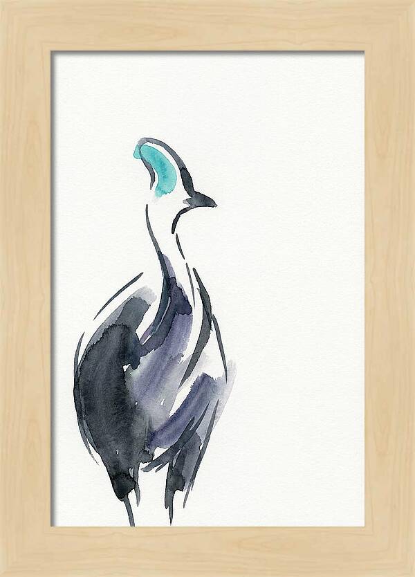 Cassowary In Minimalist Style