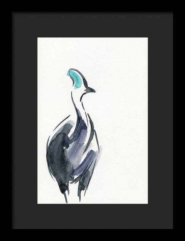 Cassowary In Minimalist Style