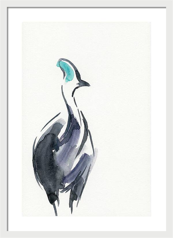 Cassowary In Minimalist Style