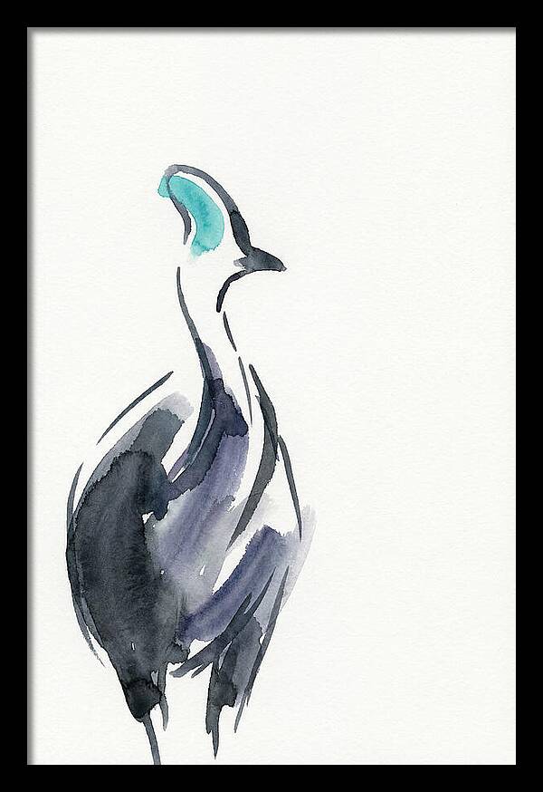 Cassowary In Minimalist Style