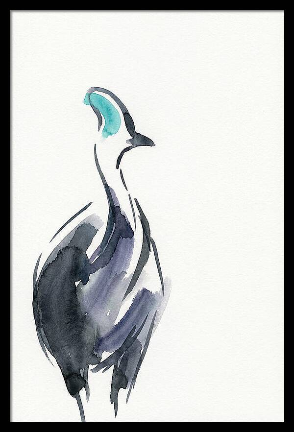 Cassowary In Minimalist Style