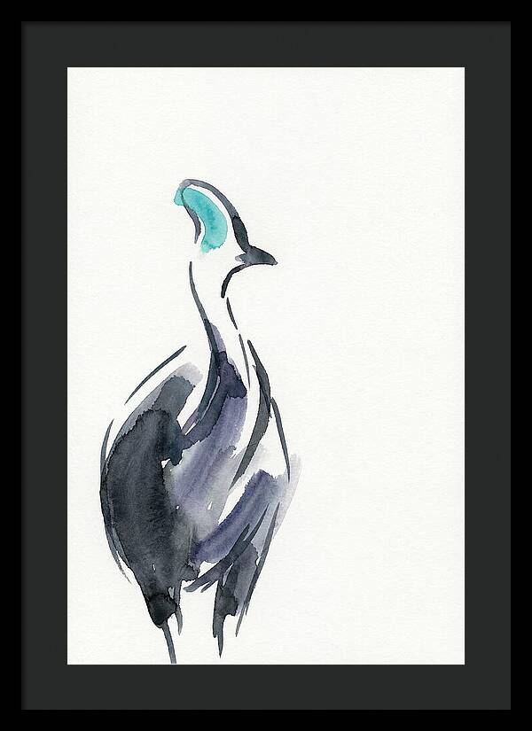 Cassowary In Minimalist Style