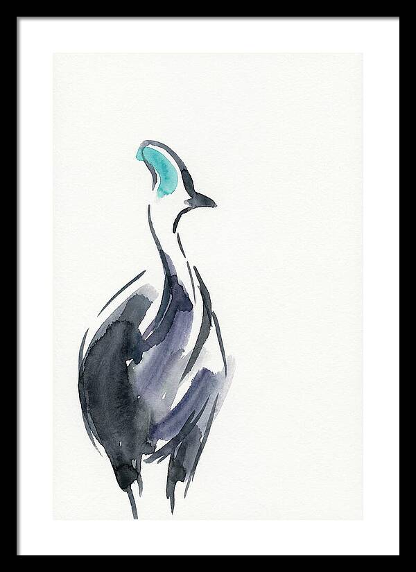 Cassowary In Minimalist Style