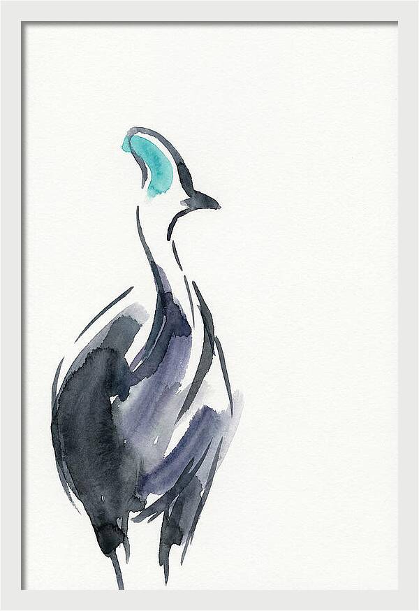 Cassowary In Minimalist Style