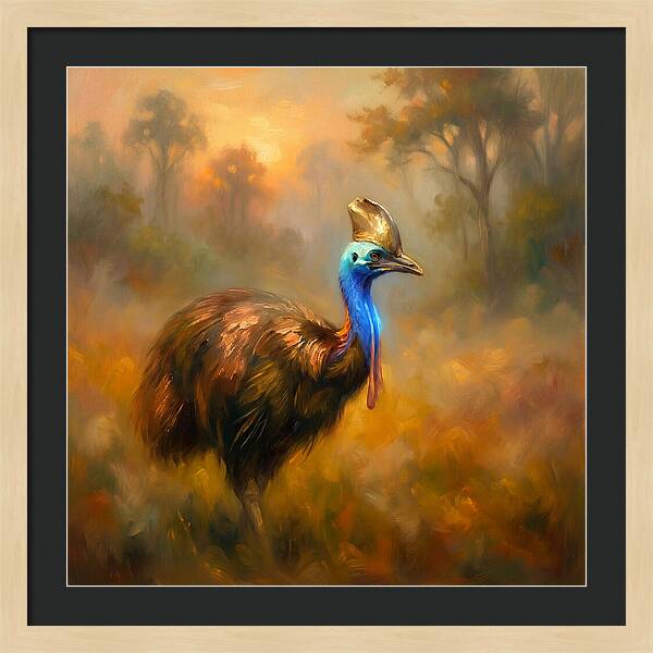 Cassowary In Nature
