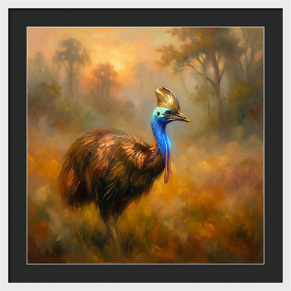 Cassowary In Nature
