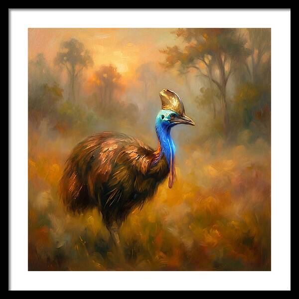 Cassowary In Nature