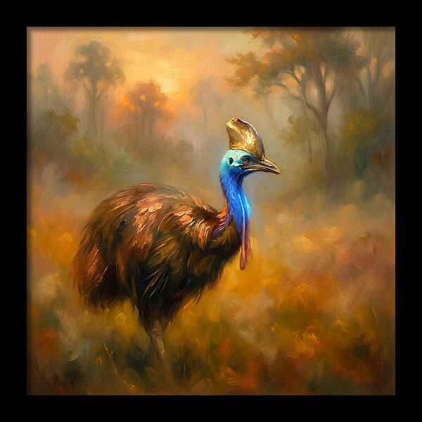 Cassowary In Nature