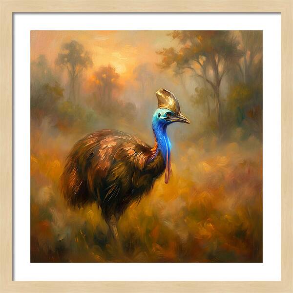 Cassowary In Nature