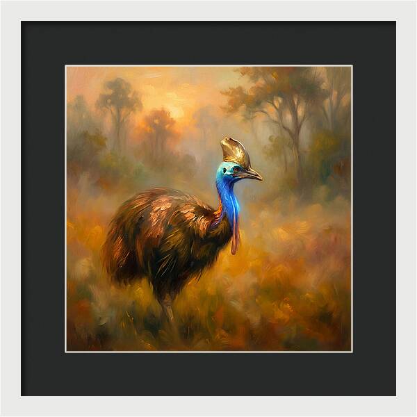 Cassowary In Nature