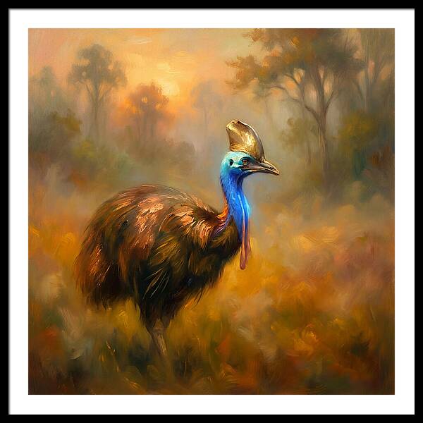 Cassowary In Nature