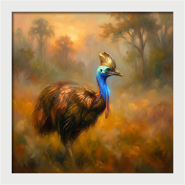 Cassowary In Nature
