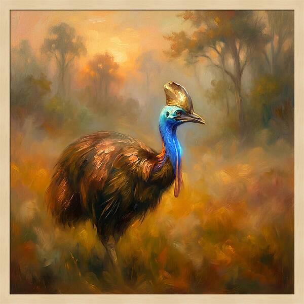 Cassowary In Nature