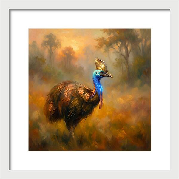 Cassowary In Nature