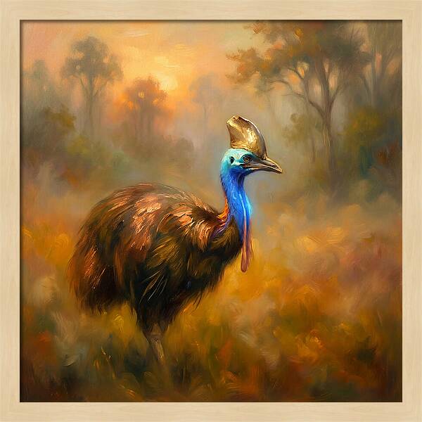 Cassowary In Nature