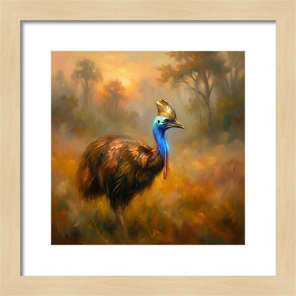 Cassowary In Nature