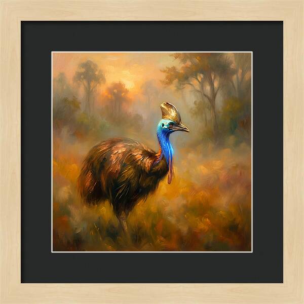 Cassowary In Nature