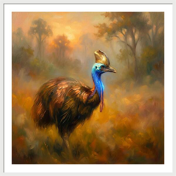 Cassowary In Nature