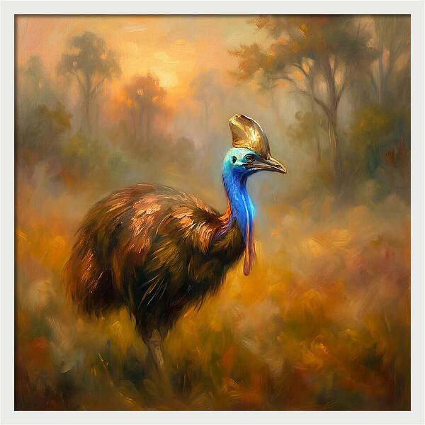 Cassowary In Nature