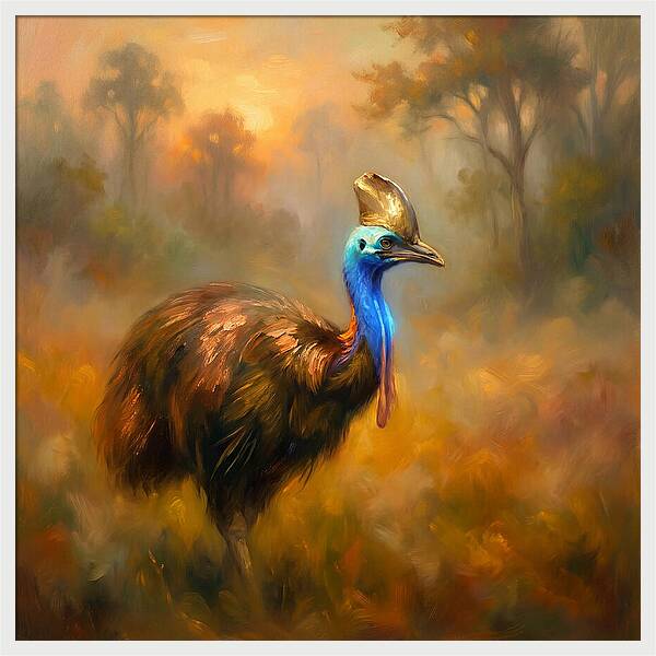 Cassowary In Nature
