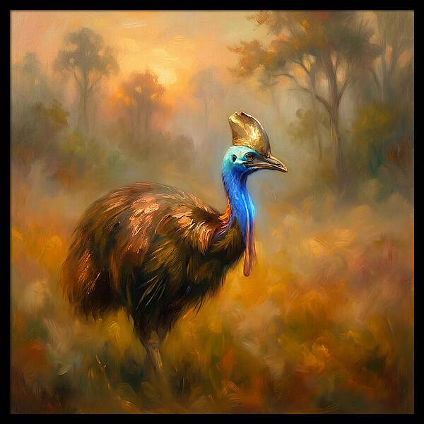 Cassowary In Nature
