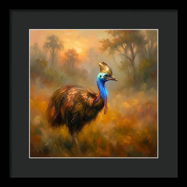 Cassowary In Nature