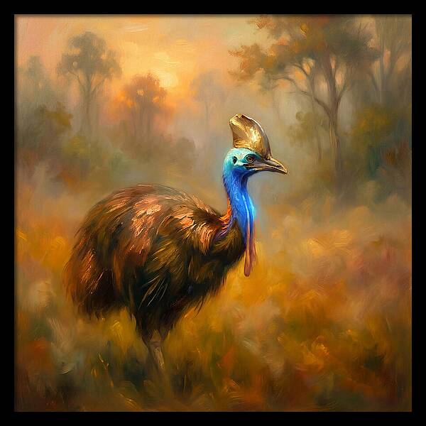 Cassowary In Nature