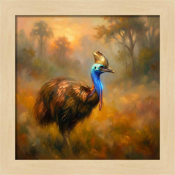 Cassowary In Nature