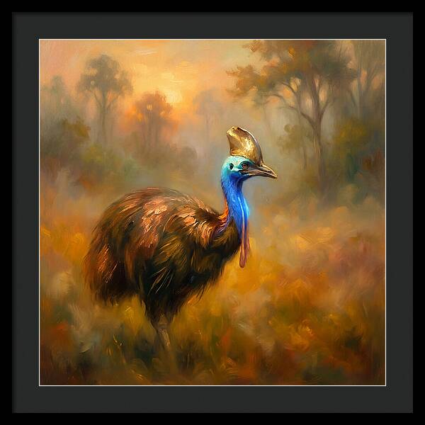 Cassowary In Nature
