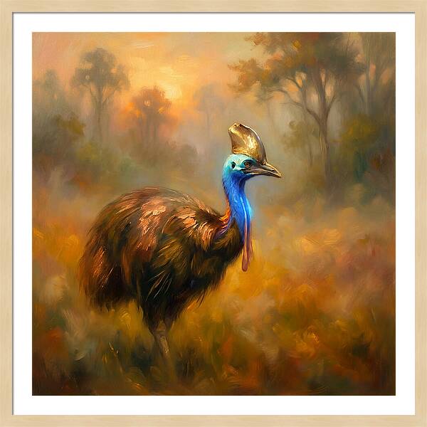 Cassowary In Nature