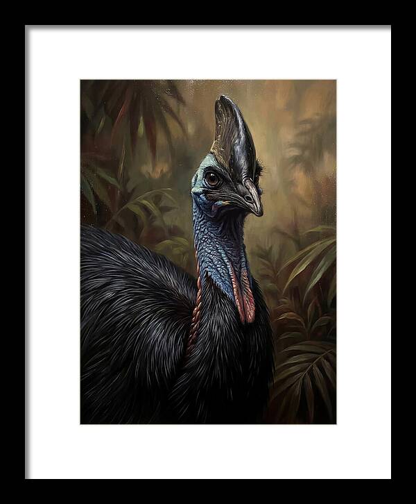 Cassowary In The Wild