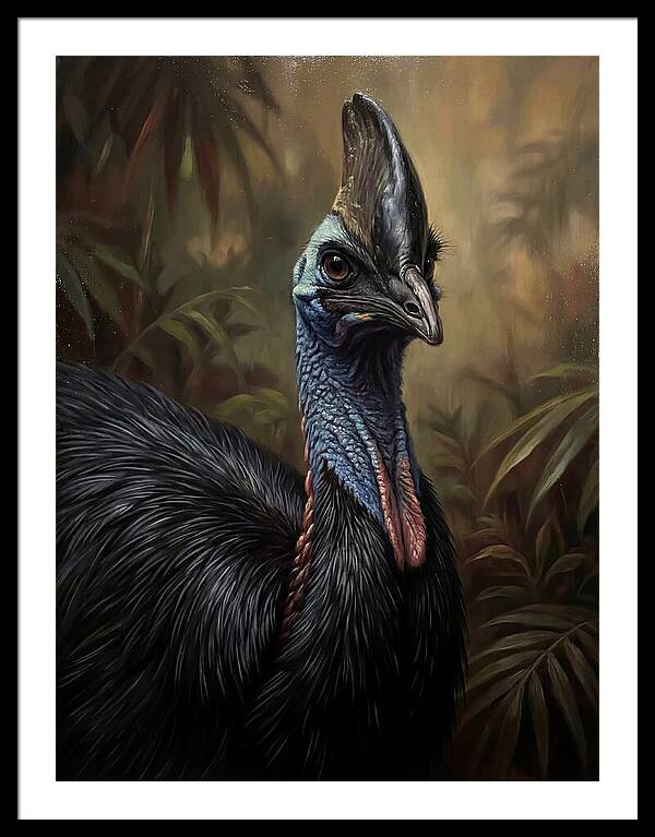 Cassowary In The Wild