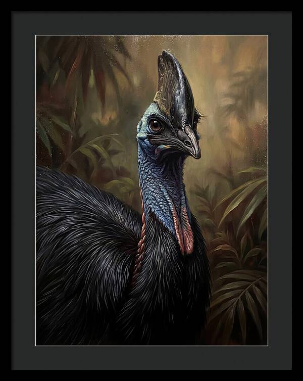 Cassowary In The Wild