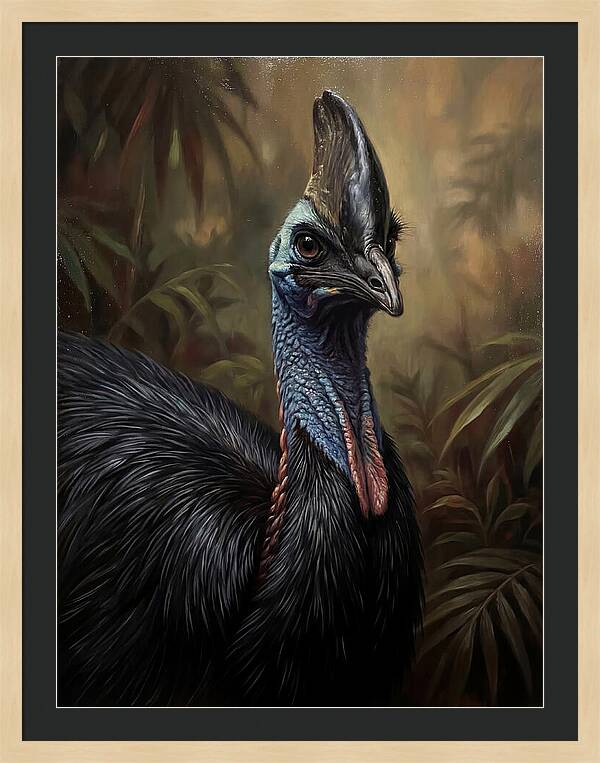 Cassowary In The Wild
